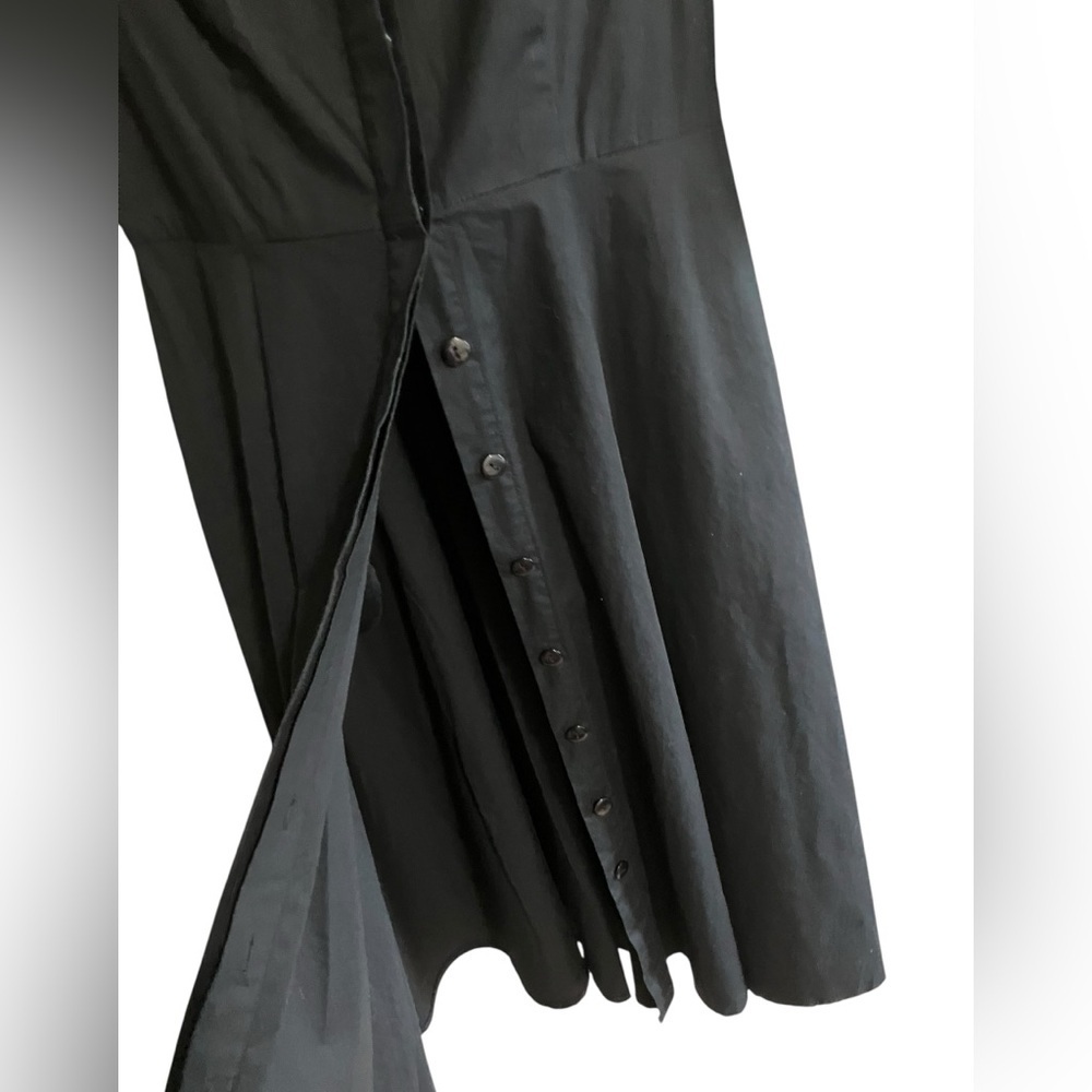Eshakti Pinup Rockabilly Fit & Flare Swing Dance Black 3/4 Sleeve Women’s Size 8 - Picture 8 of 15